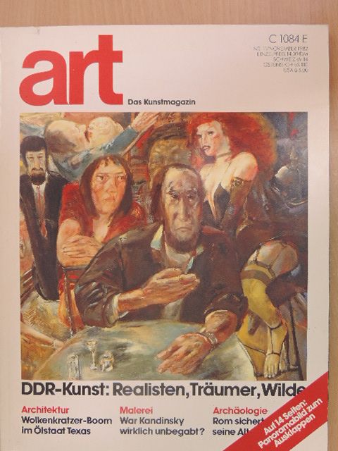 Axel Hecht - art - Das Kunstmagazin November 1982 [antikvár]