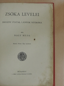 Nagy Méda - Zsóka levelei [antikvár]