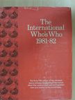 The International Who's Who 1981-82 [antikvár]