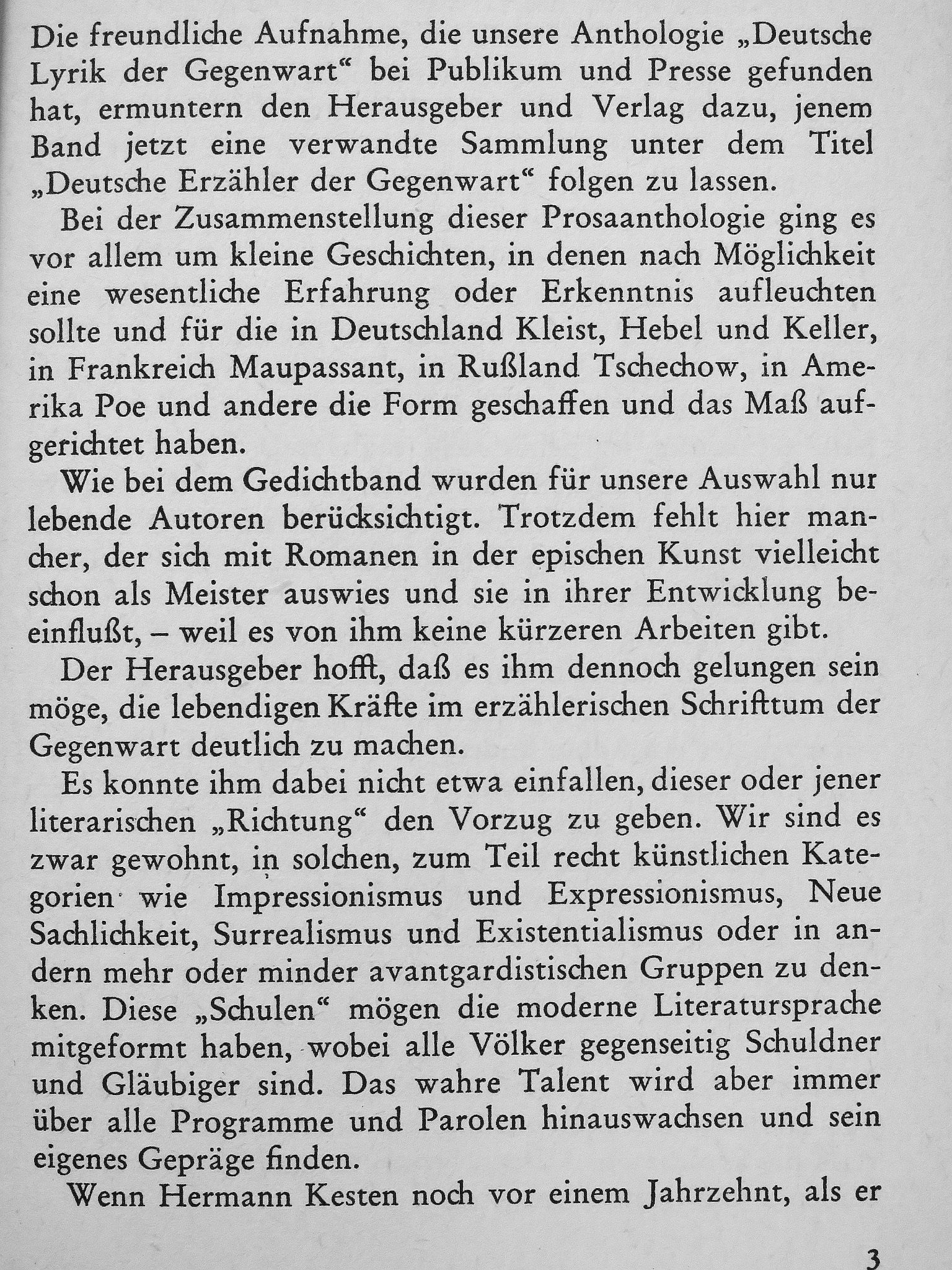 Hans Bender - Deutsche Erzähler der Gegenwart [antikvár]