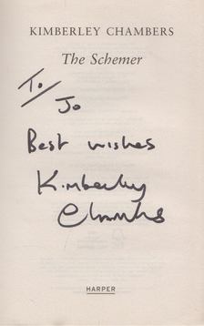 Kimberley Chambers - The Schemer (Dedikált) [antikvár]