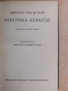 Gertrud von le Fort - Veronika kendője [antikvár]