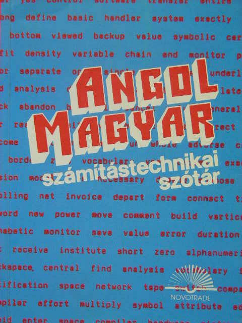 Homonnay Péter - Angol-magyar számítástechnikai szótár [antikvár]
