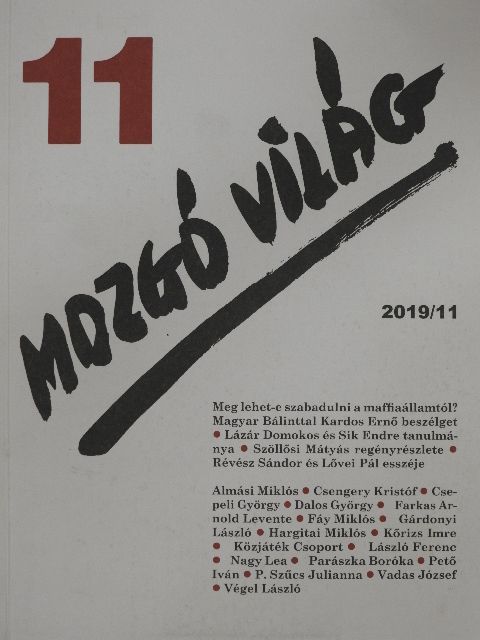 Farkas Nóra - Mozgó Világ 2019. november [antikvár]