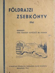 Bodnár Lajos - Földrajzi zsebkönyv 1941. [antikvár]