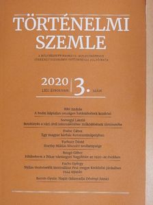 Buzgó Gábor - Történelmi Szemle 2020/3. [antikvár]