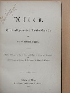 Prof. Dr. Wilhelm Sievers - Asien (gótbetűs) [antikvár]