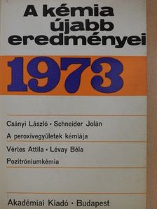 Csányi László - A kémia újabb eredményei 14. [antikvár]