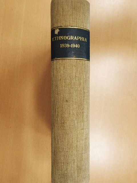 Banó István - Ethnographia - Népélet 1939-1940/1-4. [antikvár]
