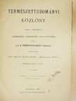 Dr. Lengyel Béla - Természettudományi Közlöny 1881. január-december [antikvár]