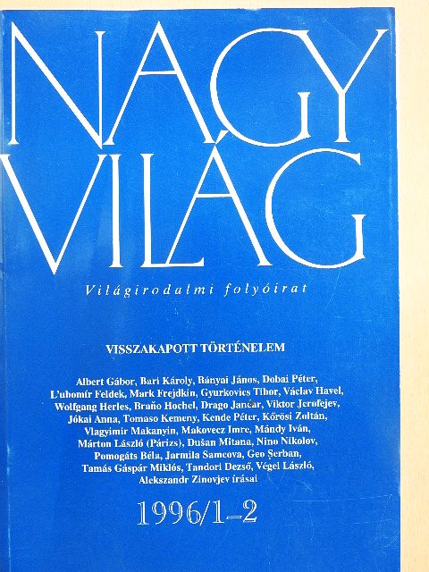 Albert Gábor - Nagyvilág 1996. január-február [antikvár]