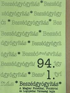 Élő János - Beszédgyógyítás 1994/1. [antikvár]
