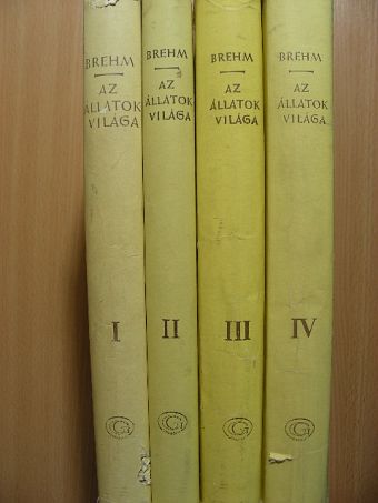 Alfred Brehm - Brehm - Az állatok világa I-IV. [antikvár]
