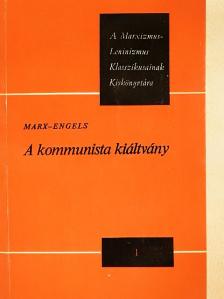 Engels - A kommunista kiáltvány [antikvár]