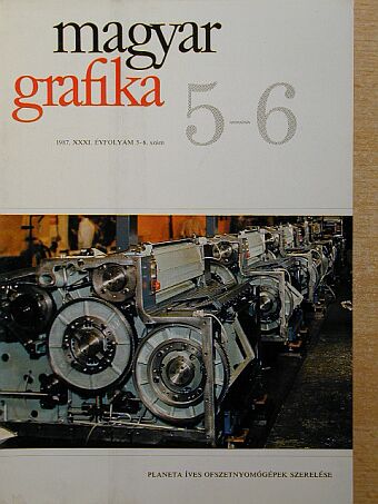Balázsfi Gedeon - Magyar Grafika 1987/5-6. [antikvár]