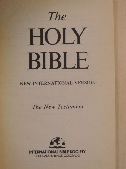 The Holy Bible - The New Testament [antikvár]