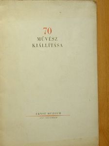 70 művész kiállítása [antikvár]