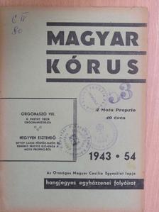 Deák Bárdos György - Magyar Kórus 1943. december [antikvár]