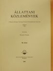Ákos - Állattani Közlemények 86. [antikvár]
