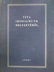 Gimes Miklós - Vita irodalmunk helyzetéről [antikvár]