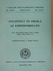 Albertné Herbszt Mária - Anyanyelv és iskola az ezredfordulón [antikvár]