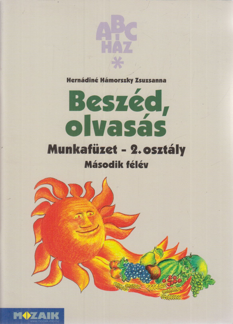 HERNÁDINÉ HÁMORSZKY ZSUZSANNA - Beszéd, olvasás munkafüzet 2. osztály - Második félév [antikvár]