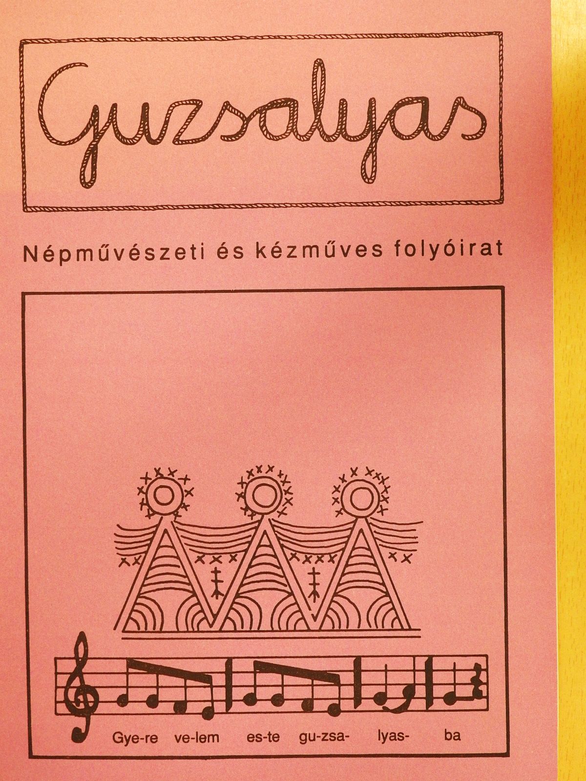 Domonkos János - Guzsalyas 1996. november-december (dedikált példány) [antikvár]