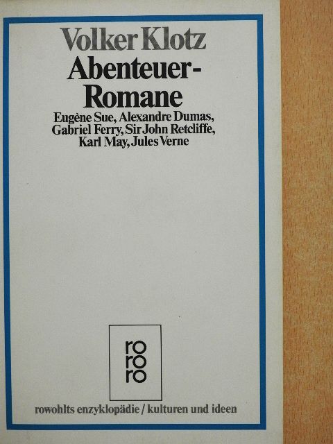 Alexandre Dumas - Abenteuer-Romane [antikvár]