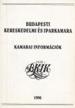 Budapesti Kereskedelmi és Iparkamara [antikvár]