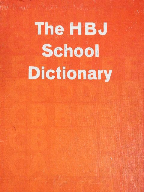 The HBJ School Dictionary [antikvár]