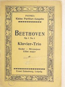 Beethoven - Trio No. 1 [antikvár]