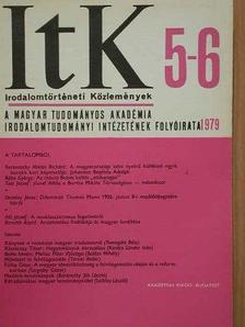 Bernáth Árpád - Irodalomtörténeti Közlemények 1979/5-6. [antikvár]