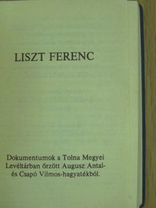 Liszt Ferenc (minikönyv) [antikvár]