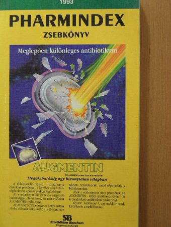 Dr. Gyenes Gábor - Pharmindex zsebkönyv 1993 [antikvár]