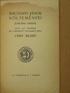 Bacsányi János - Bacsányi János költeményei [antikvár]