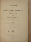 Dr. Adolf Hochheim - Aufgaben aus der Analytischen Geometrie der Ebene I-III. [antikvár]