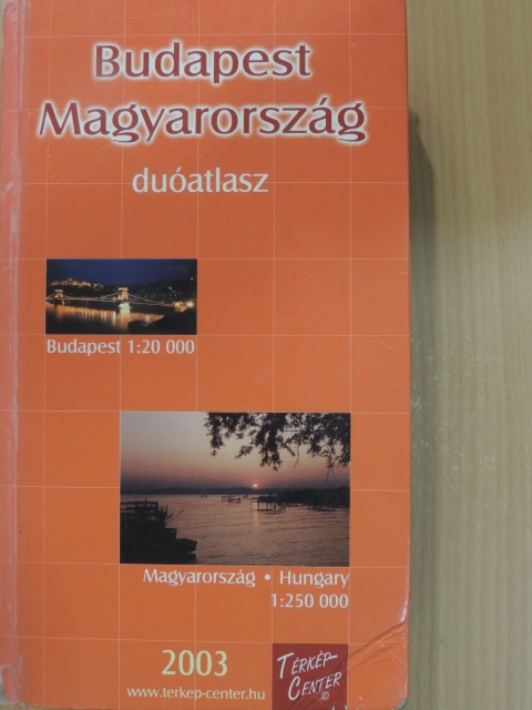 Eckschmidt Kata - Budapest-Magyarország duóatlasz [antikvár]