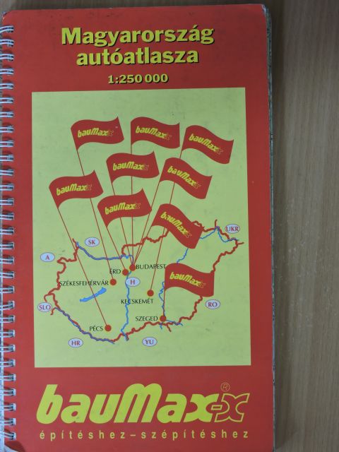 Gebry Zsuzsa - Magyarország autóatlasza [antikvár]
