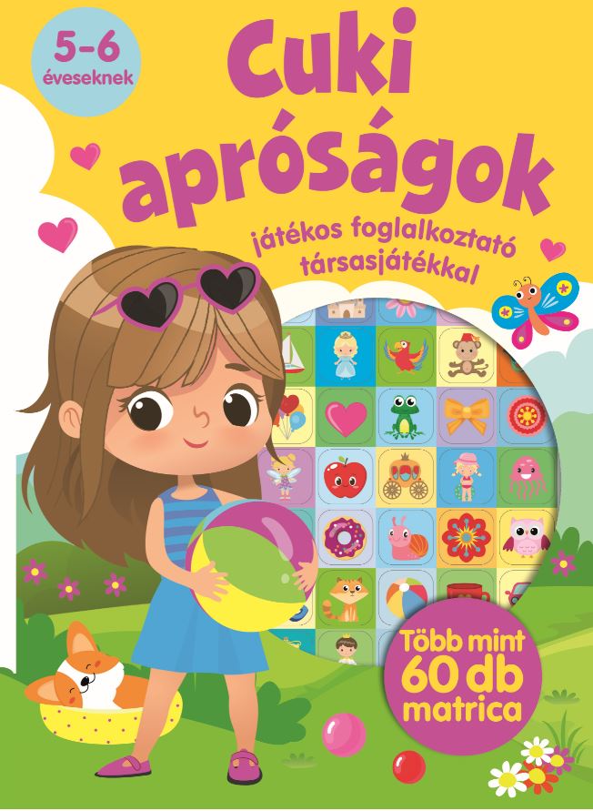 Cuki apróságok-Játékos foglalkoztató társasjátékkal