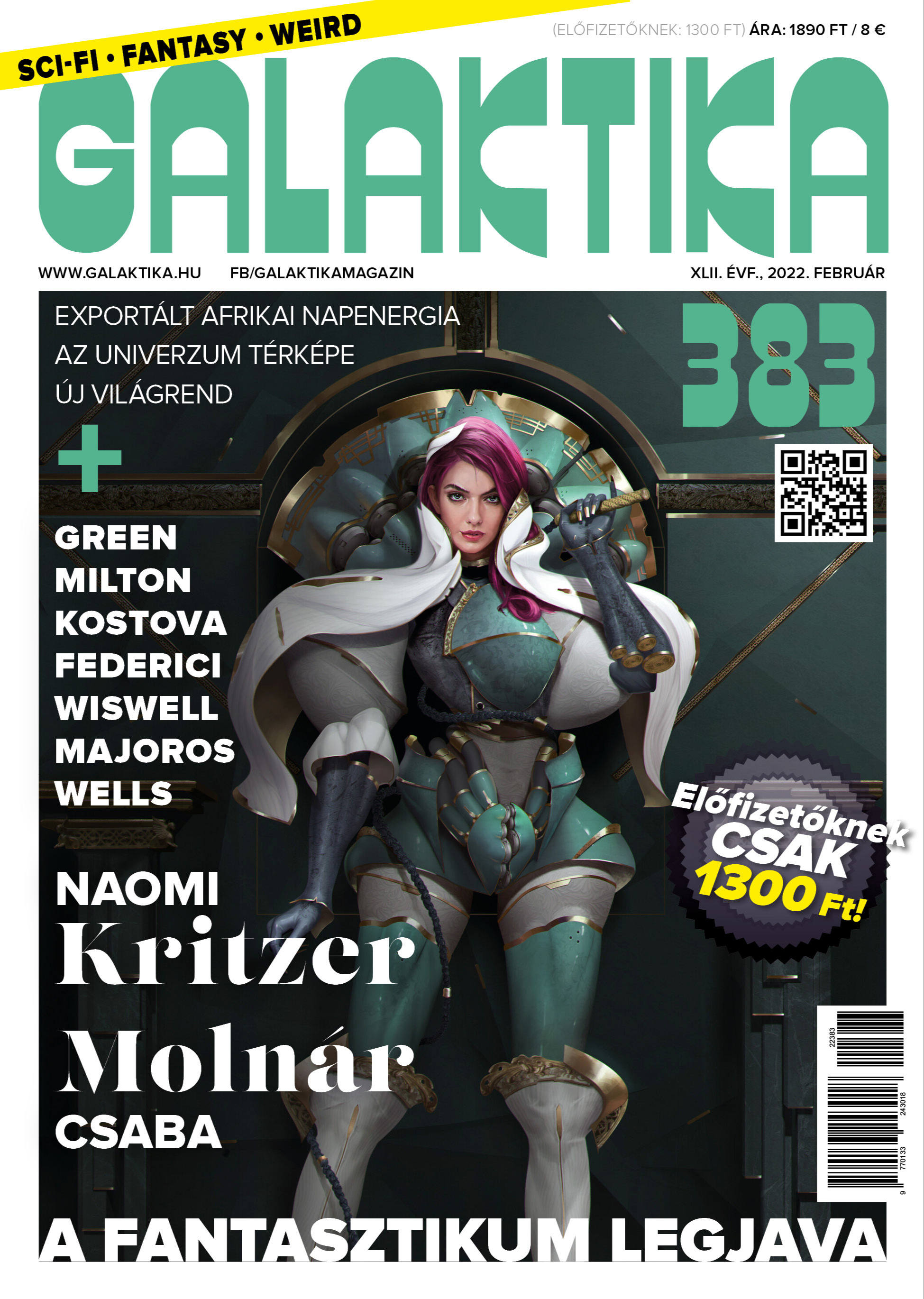 Katalin (főszerk.) Mund - Galaktika 383 [eKönyv: pdf]