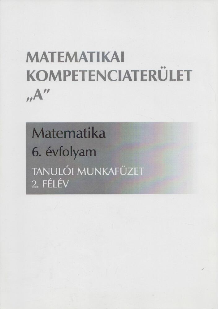 Birloni Szilvia, Pintér Klára,  Zsinkó Erzsébet - Matematika 6. évfolyam - Tanulói munkafüzet 2. félév [antikvár]