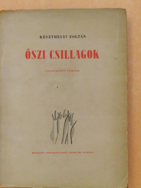 Keszthelyi Zoltán - Őszi csillagok [antikvár]