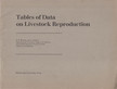 A. F. Fraser - Tables of Data on Livestock Reproduction [antikvár]