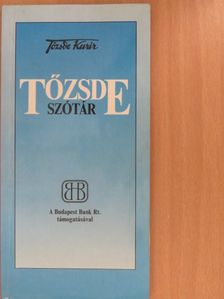 Tőzsde szótár [antikvár]