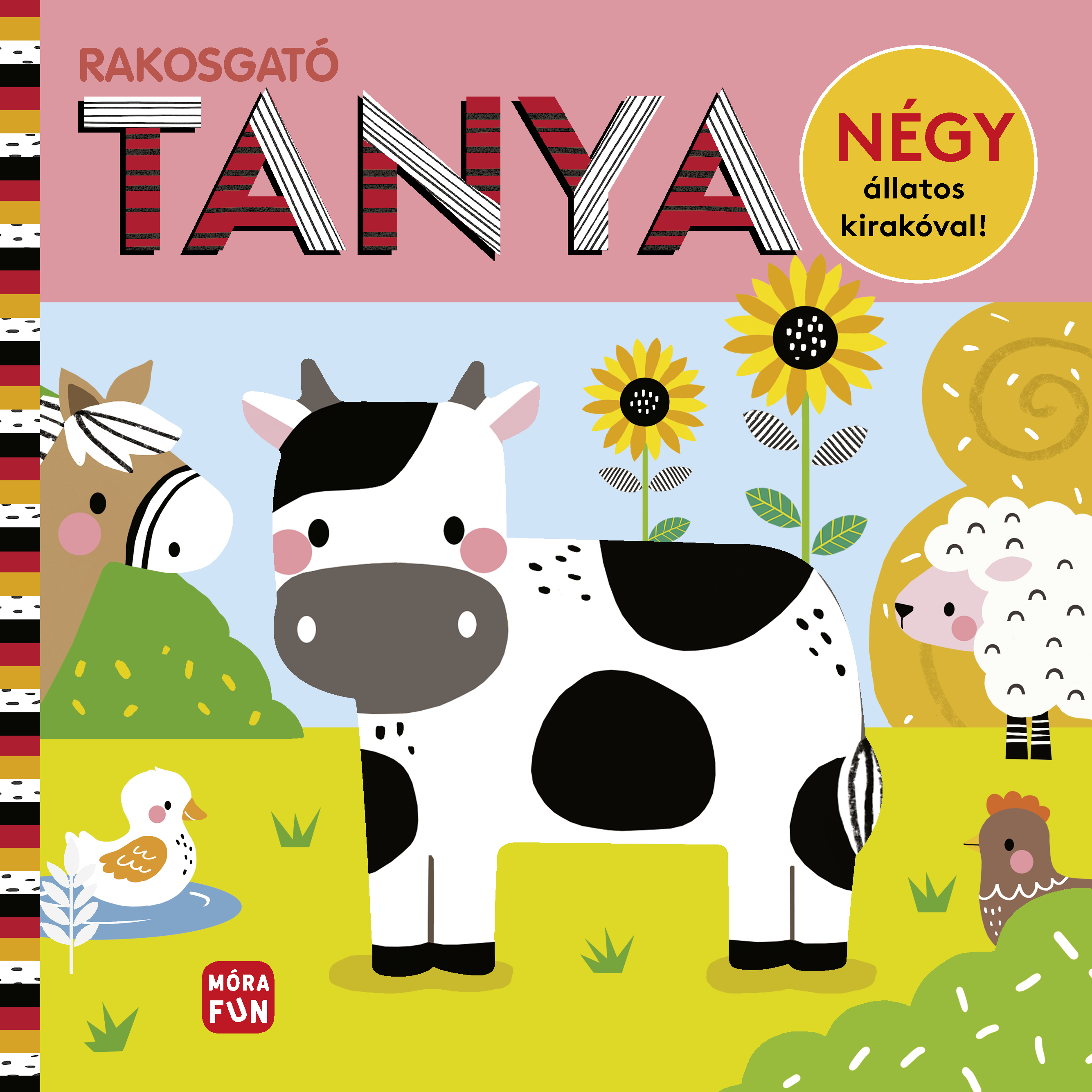 Rakosgató - Tanya - Négy állatos kirakóval