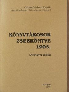 Könyvtárosok zsebkönyve 1995. [antikvár]
