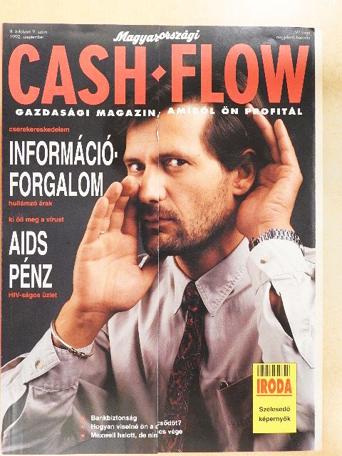 Iglódi Csaba - Magyarországi Cash flow 1992. szeptember [antikvár]