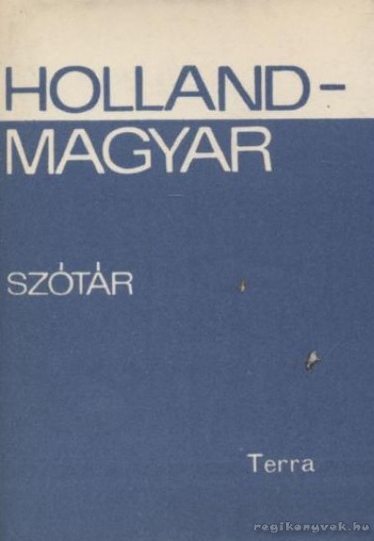 ZUGOR ISTVÁN - Holland-magyar szótár [antikvár]