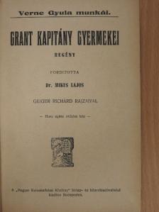 Verne Gyula - Grant kapitány gyermekei I-II. [antikvár]
