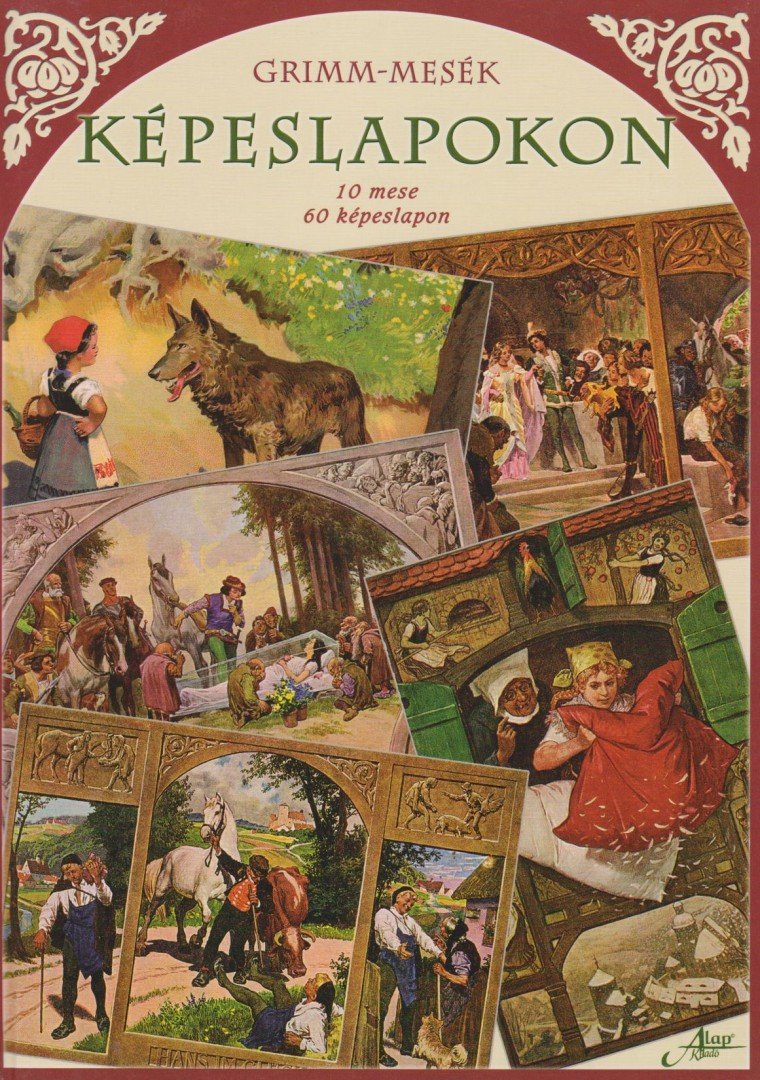 Wilhelm Carl Grimm, Jacob Ludwig Carl Grimm - Grimm-mesék képeslapokon [antikvár]